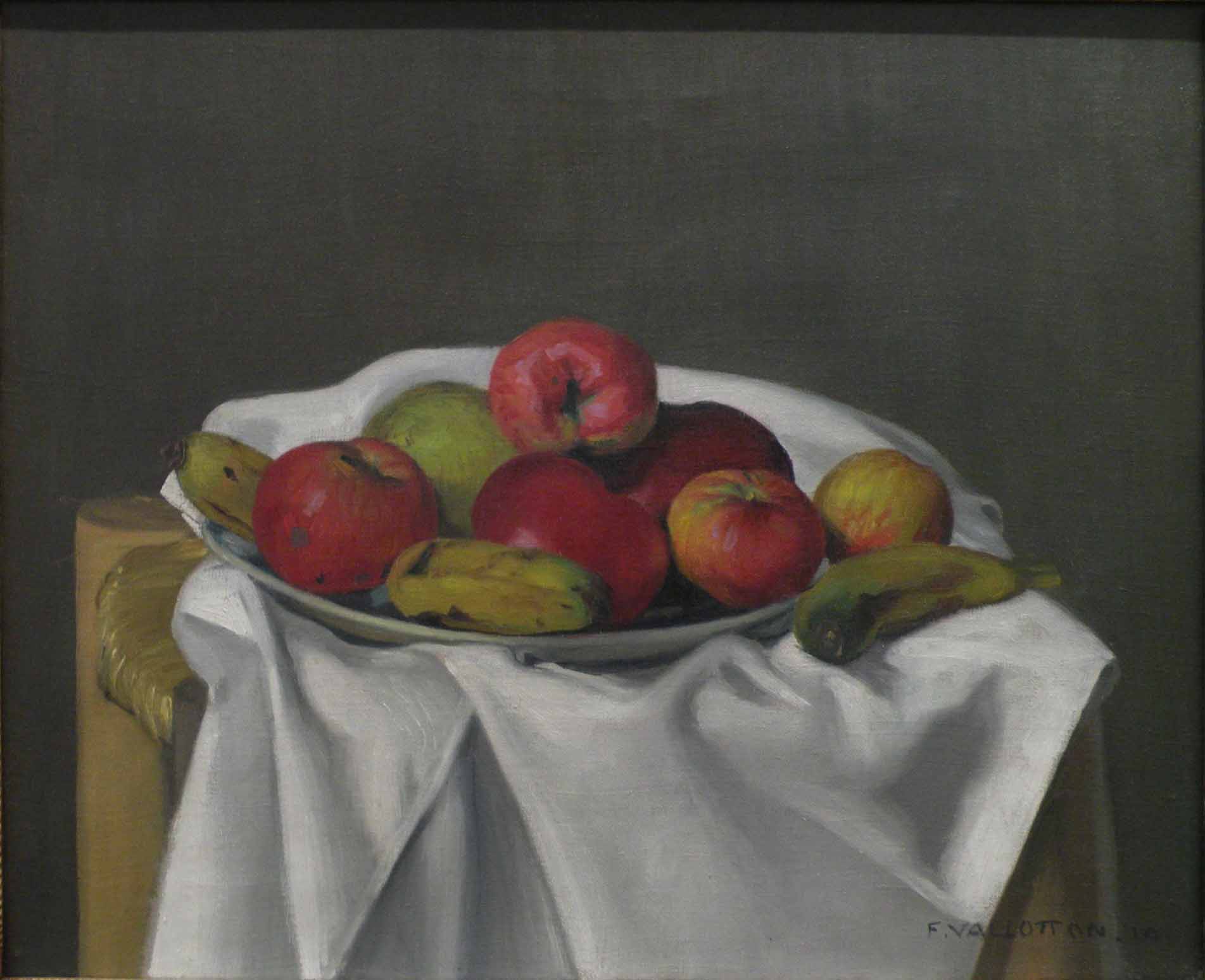 Felix  Vallotton Nature morte aux pommes